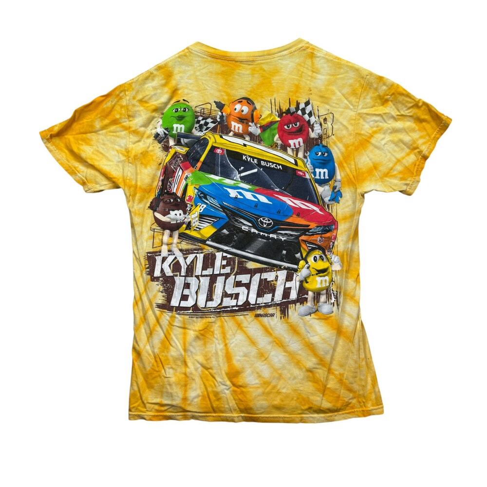 Kyle Busch M&M's #18 Joe Gibbs Racing T Shirt Nas… - image 2